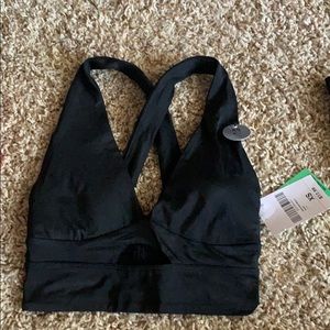 Black sports bra brand new